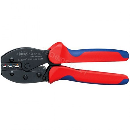 Knipex kabelio užspaudimo replės su integruotu užraktu 97 52 36 | Tvirtinimo detalės Knipex kabelio užspaudimo replės su integruotu užraktu 97 52 36 | Technosta - tvirtinimo detalės