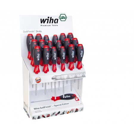Wiha atsuktuvų rinkinys su mm skale, 28x13x36 cm, 18 vnt. | Technosta - tvirtinimo detalės