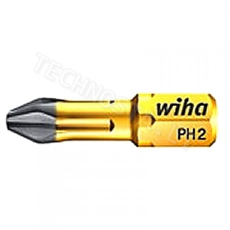 Wiha kryžminis atsuktuvo antgalis ↔25 mm | Tvirtinimo detalės Wiha kryžminis atsuktuvo antgalis ↔25 mm | Technosta - tvirtinimo detalės