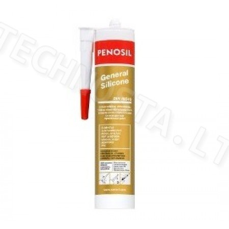 Penosil GENERAL universalus silikonas | Tvirtinimo detalės Penosil GENERAL universalus silikonas | Technosta - tvirtinimo detalės